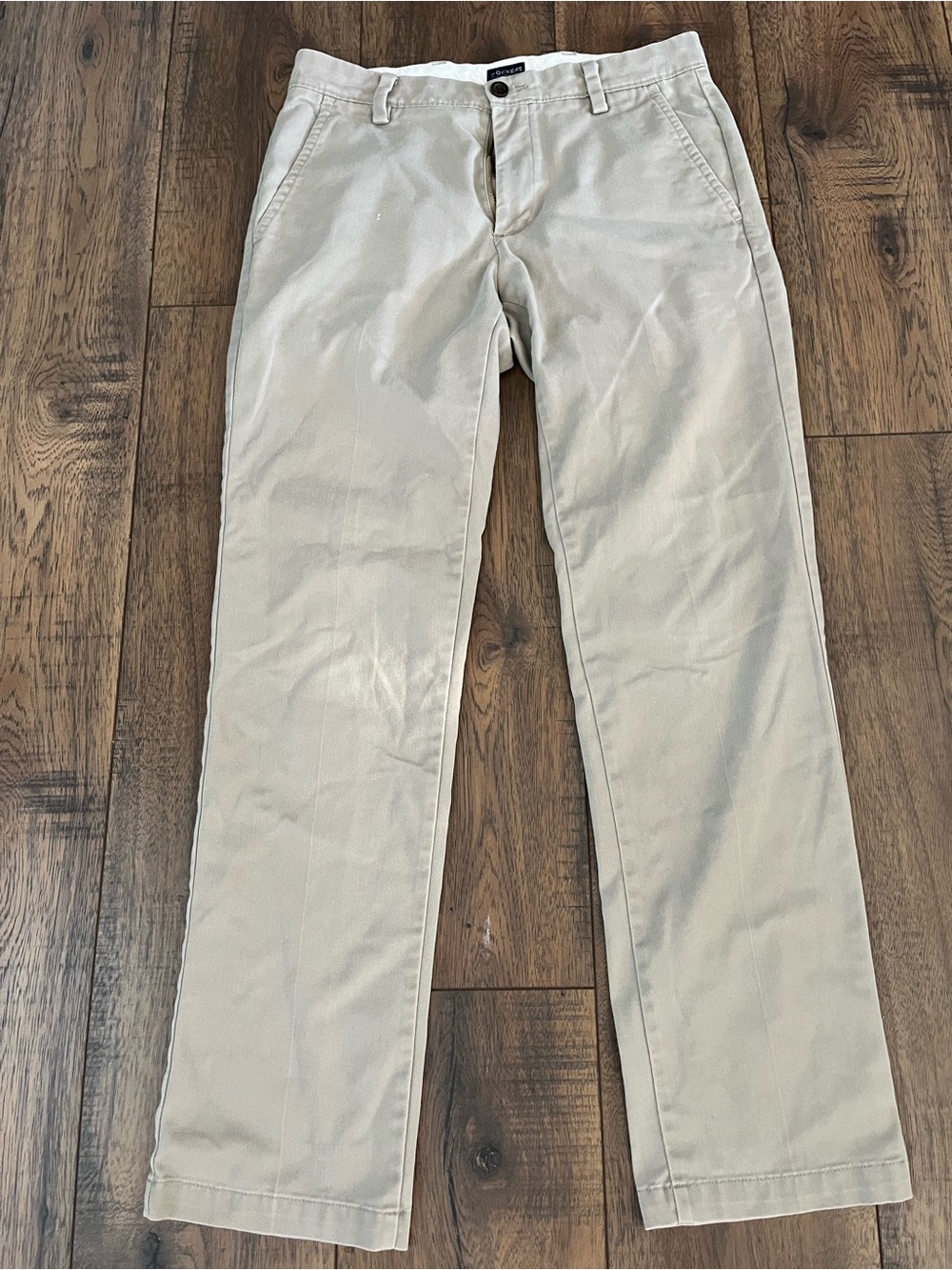 Dockers Men's Light Beige Chinos - Classic Straight Fit